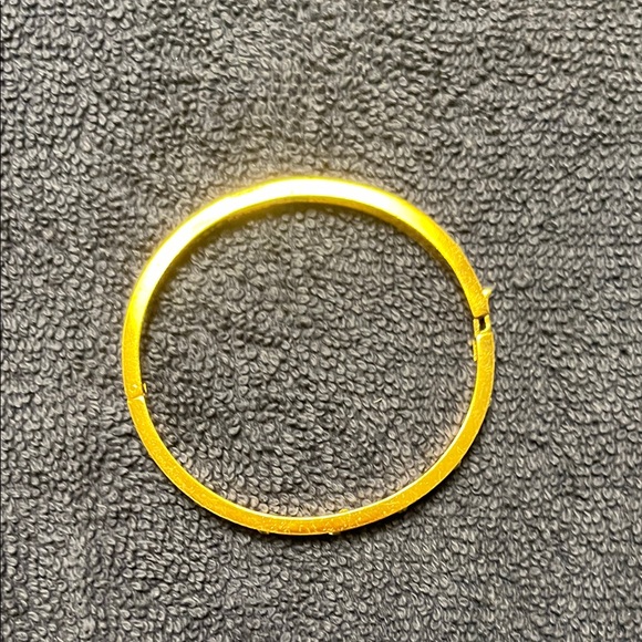 Kate Spade Burgundy and Gold Bracelet with Crystal Details - Picture 3 of 5